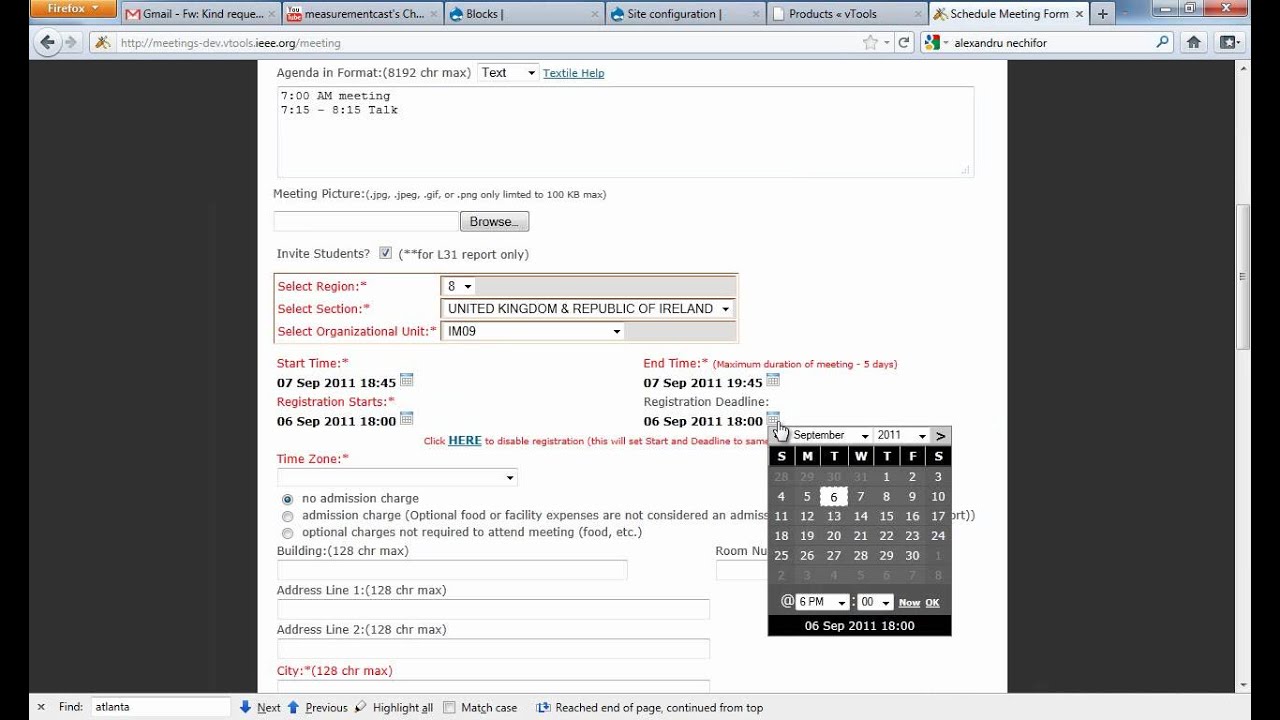 vTools - Tutorial 01 - Part 2 - Meetings - YouTube