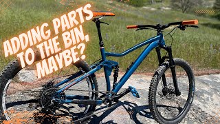 What parts can I reuse from this Mongoose Ledge X1