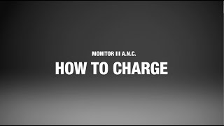 How To Charge The Marshall Monitor Iii A.n.c