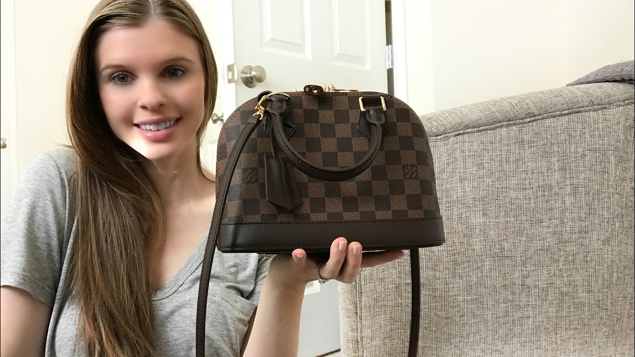 Louis Vuitton Alma BB Unboxing + Mod Shots! - YouTube