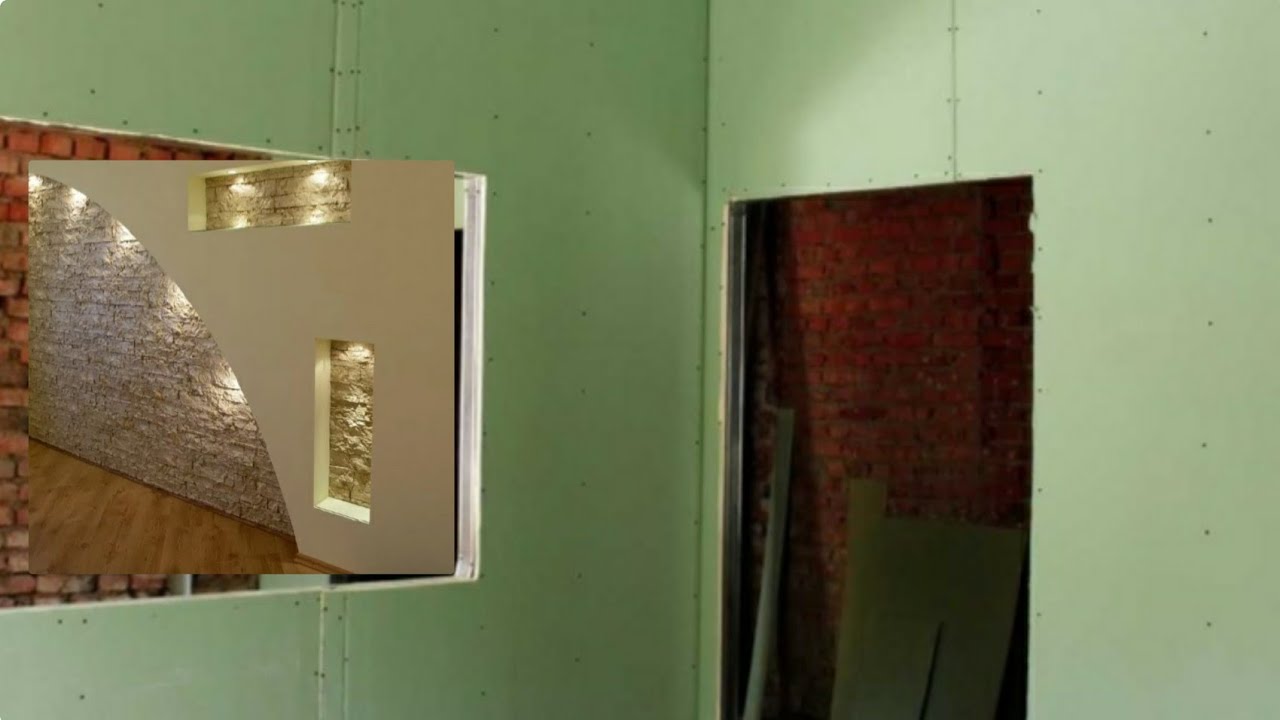 гипсокартон стена как можно правильно сделать - YouTube