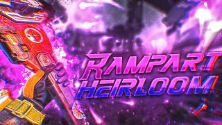 All Rampart Heirloom Animations + 5k Damage Gameplay APEX LEGENDS