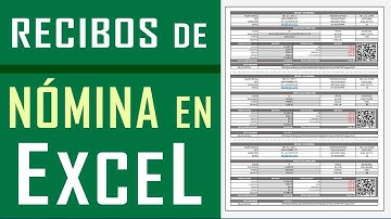 ✅ Realiza tus Recibos de Nómina en Excel - Formato sencillo y fácil de Hacer 🆗
