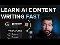 Free AI Content Writing Masterclass – Unlock Your Creative Potential ✍️