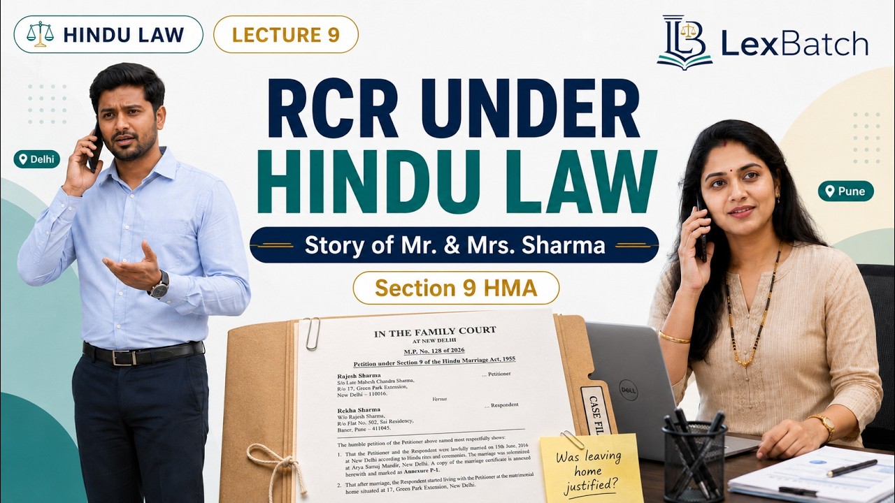RCR under Hindu Law lecture thumbnail