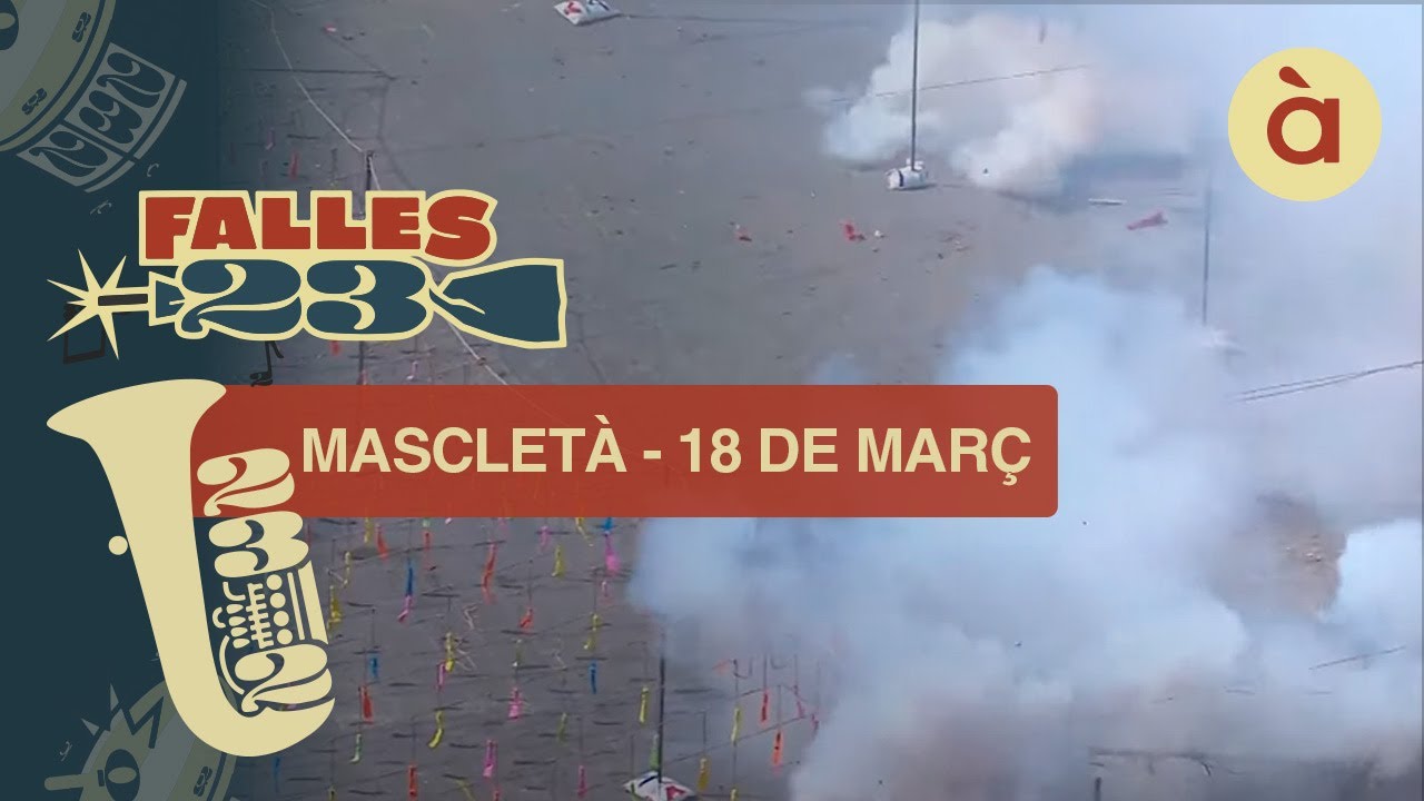 🔥 Mascletà del 18 de març del 2023 de la pirotècnia Aitana de Bèlgida - Falles 2023