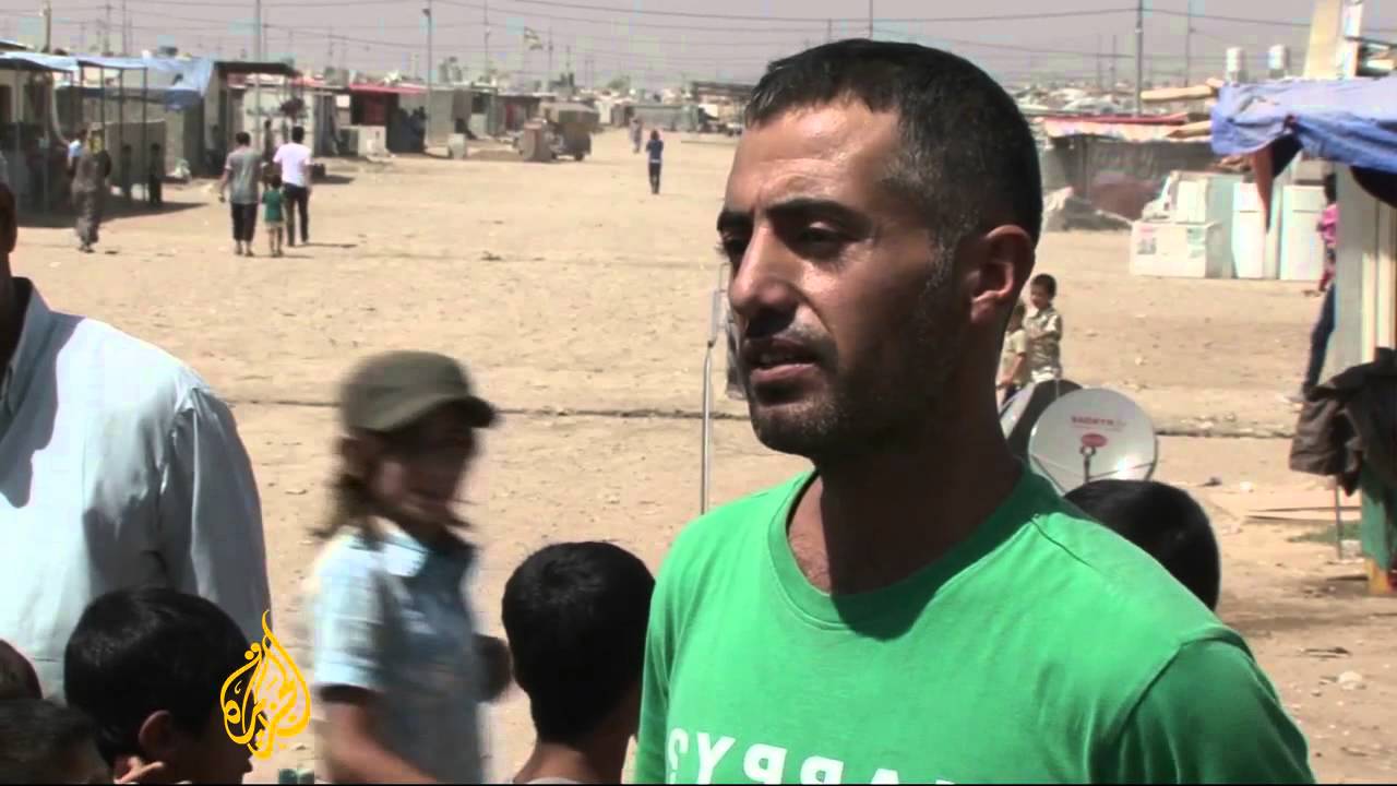 يعاني اللاجئون السوريون في مخيمات العراق