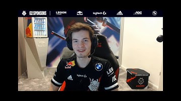 G2 Mikyx post game interview after beating Vitality, week 6 , day 1 , game 3 , LEC spring split 2021