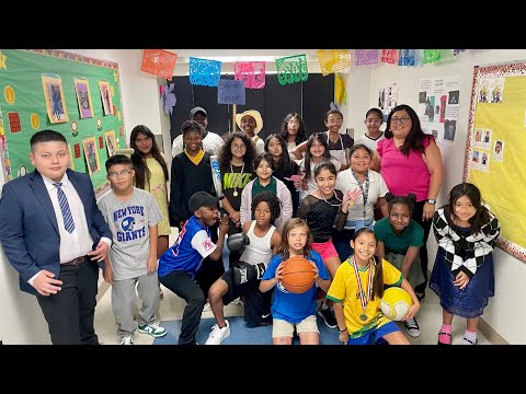 Living Wax Museum @BTM4918 Buckner Terrace Montessori - 5th Grade Hispanic heritage month 2024