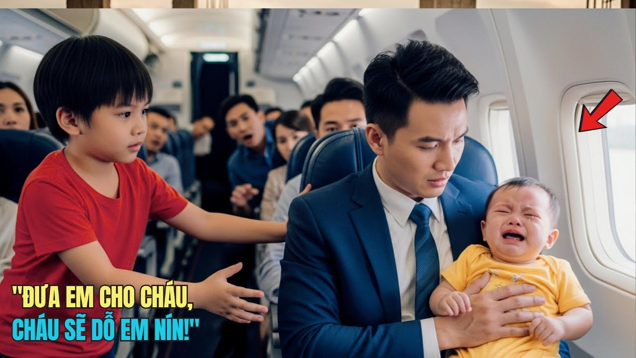 Em bé nhà triệu phú khóc trên máy bay và cái kết bất ngờ