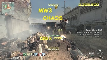 Modern Warfare 3 Chaos Mode (Dome) PS3 God Mode Modded HD GamePlay