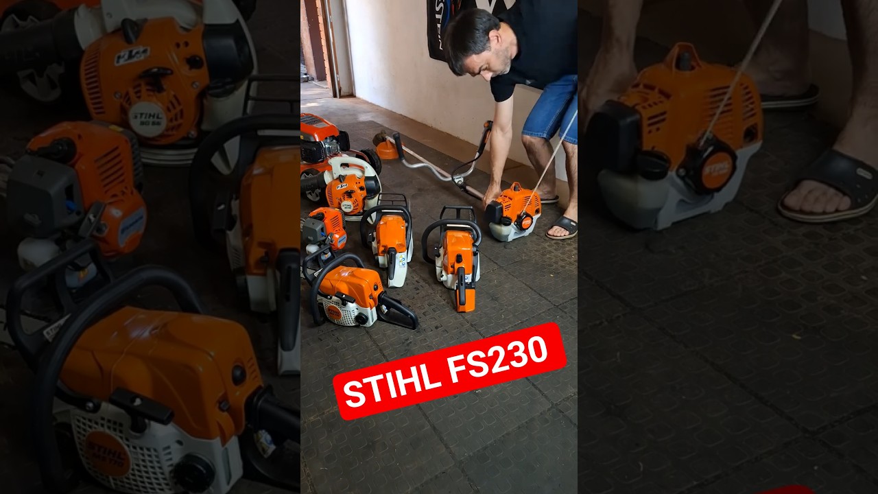 Коллекция Stihl начинается с кустореза FS230. 