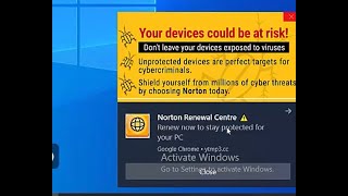 Norton Renewal Center pop up (ytmp3.cc)