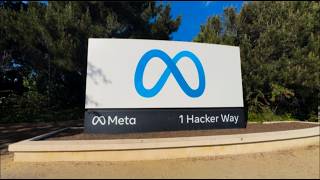 Exploring Meta Headquarters I Facebook’s Iconic Mega Logo I Menlo Park, California, USA