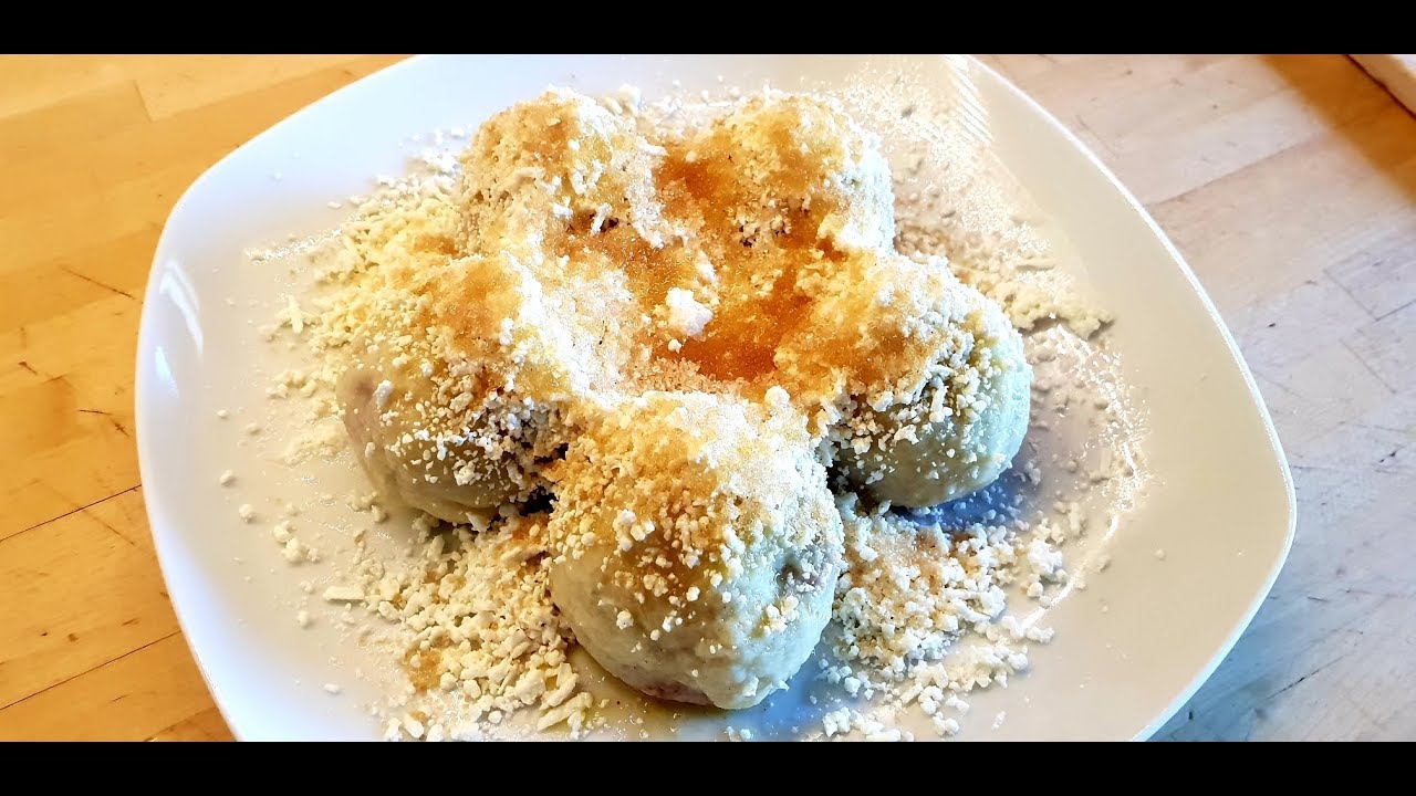 Recept na výborné ovocné knedlíky se švestkami - tvarohové knedlíky