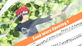 Food Wars Opening 1 (Flute)