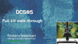 foster+freeman DCS®5 fingerprint imaging system