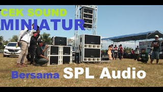 Cek Sound Miniatur Besama SPL Audio #AREA LECES