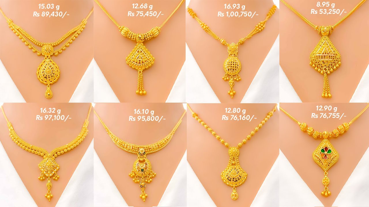Shop Simple Gold Necklace Design with great discounts and prices online -  Mar 2024 | Lazada Philippines