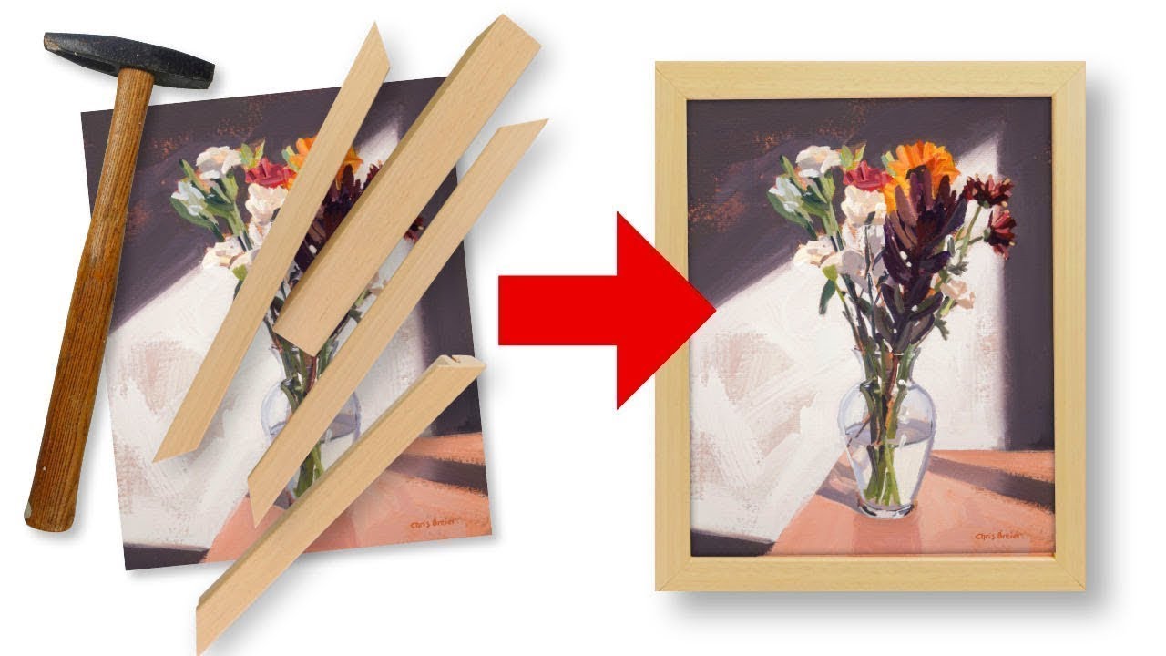 3 Ways to Frame Canvas Panels 