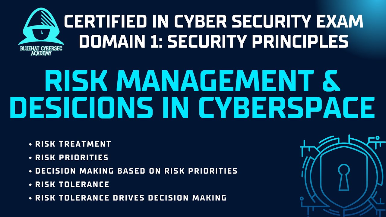 Risk Treatment, Prioritization & Tolerance | 1.1.5 Domain 1 – CC Exam Prep by ISC2