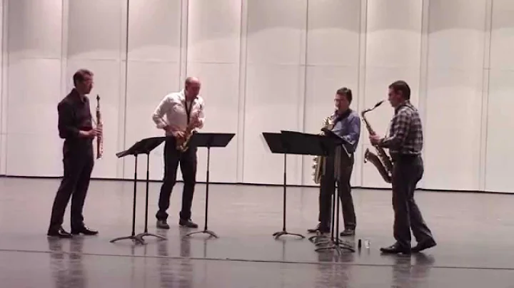 PRISM Quartet performs "Above" by Matthew Levy