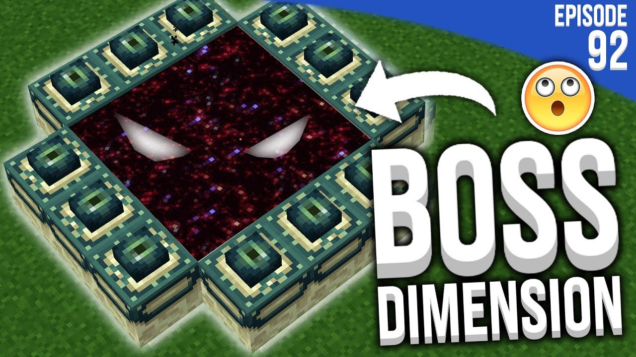 UN BOSS EST CACHÉ DANS CETTE DIMENSION... | Minecraft Moddé S4 | Episode 92