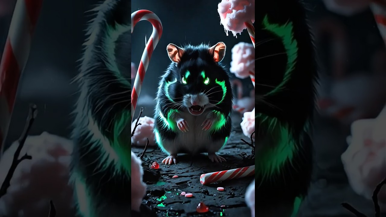 From Cotton Candy to Nightmare: The Hamster’s Shocking Metamorphosis!