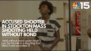 Accused shooter in Stockton mass shooting to be held without bond - NBC 15 WPMI by NBC 15 457 views 10 days ago 2 minutes, 47 seconds