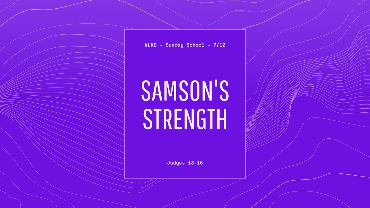 Samson's Strength - YouTube