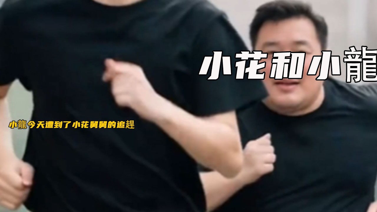 小龍今天遭到了小花舅舅的追趕《小花和小龍》712