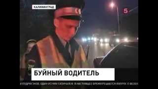 Калининградская область  Пятый канал  программа Место происшествия  выпуск от 19 09 2014 года   пьян