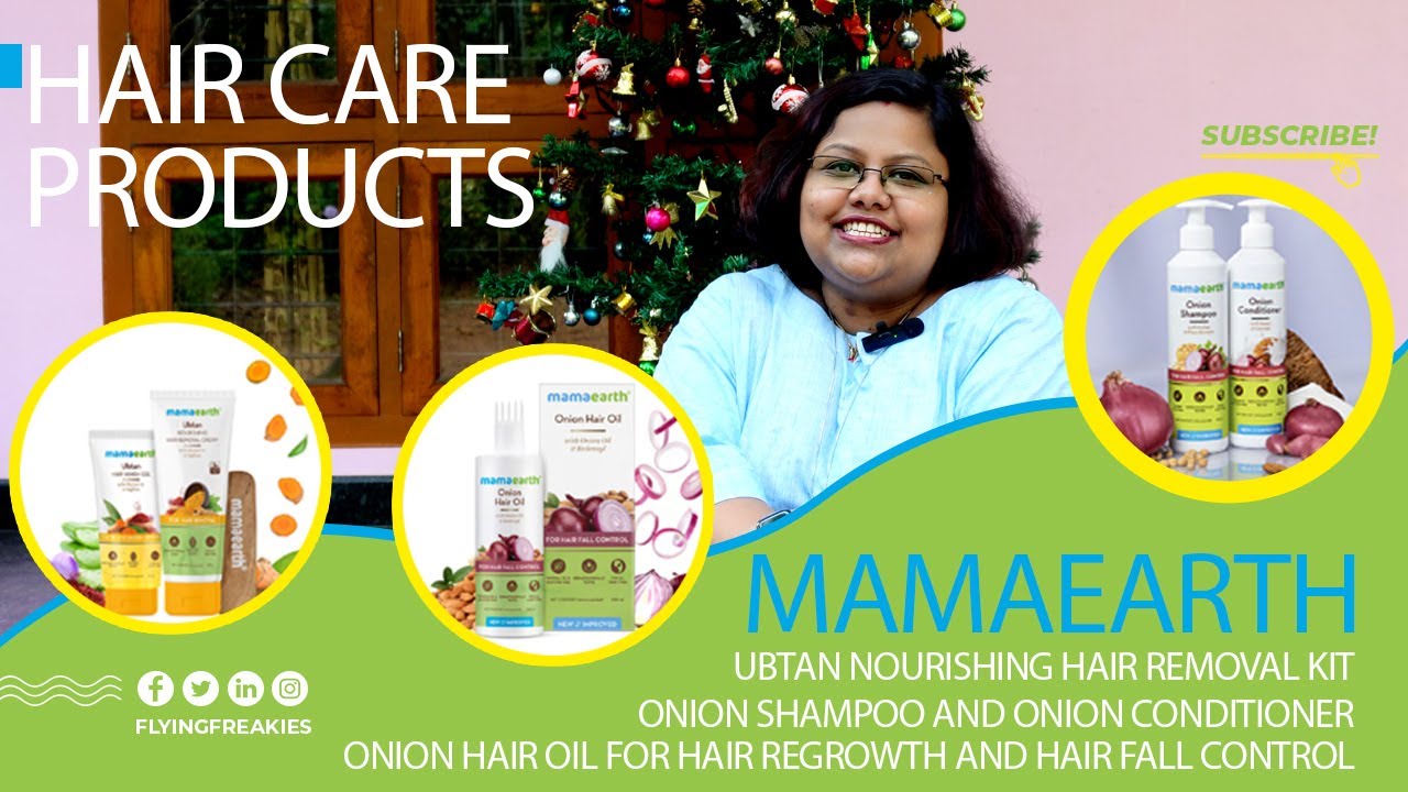 MamaEarth Hair Care Products Hair Removal Kit FlyingFreakies YouTube