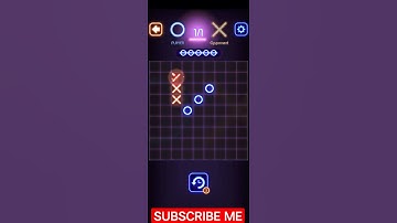 Tic Tac Toe Glow Game Level 6 #shorts #glow