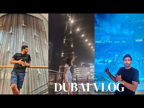 Exploring Dubai Mall ft. Aquarium and Burj Fountain || Dubai Vlogs Ep 06