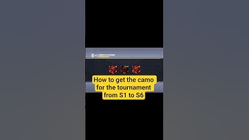 How to get the camo for the tournament from S1 to S6 | red sprite camo codm #shorts #ytshorts