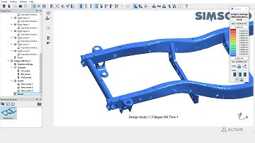 Fatigue Analysis in Altair SimSolid 2020.2