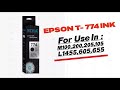 Neha Compitable ink 774 for use in :- epson m100, m200, m205, l1455,l655,m105,l605,ET-16500,ET-4550