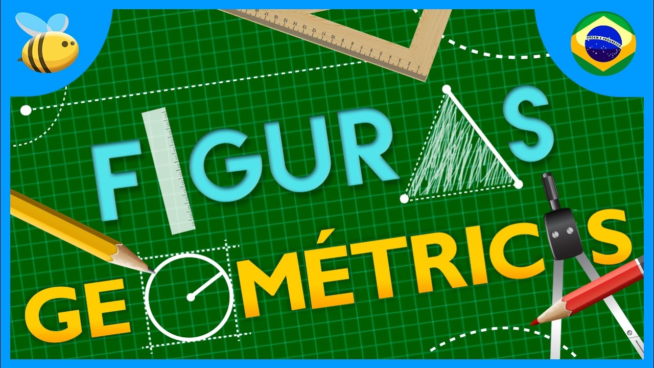 Aprender as Formas Geométricas em Inglês, Figuras Geométricas na Educação  Infantil