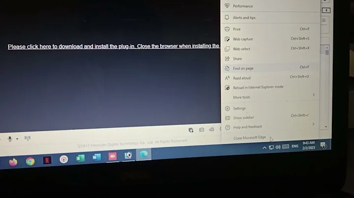 حل مشكلةplease click here to download and install the plug-in. hikvision DVR
