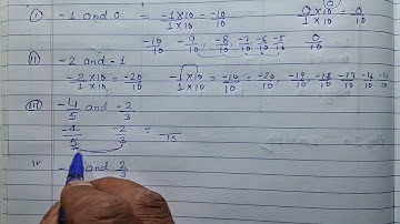 Class 7 - Exercise 9.1 - Q 1 | List five rational numbers between