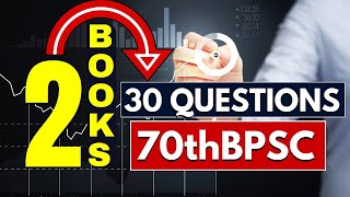 2 Books = 30 Questions in 70thBPSC I BPSC I 70thBPSC I