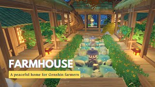 Farmhouse || Genshin Serenitea Pot Design