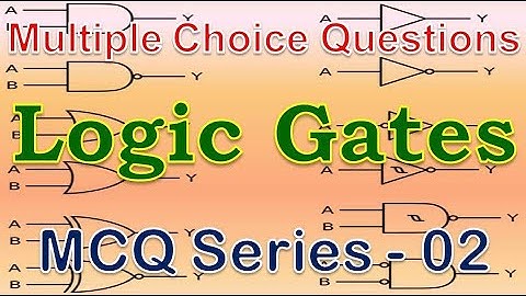 MCQ Series-02 | Multiple Choice Questions on "Logic Gates" | #mcq #danielsteachingtool #quiz