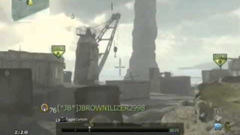 mw3 throwing knife across map Aground search and destroy