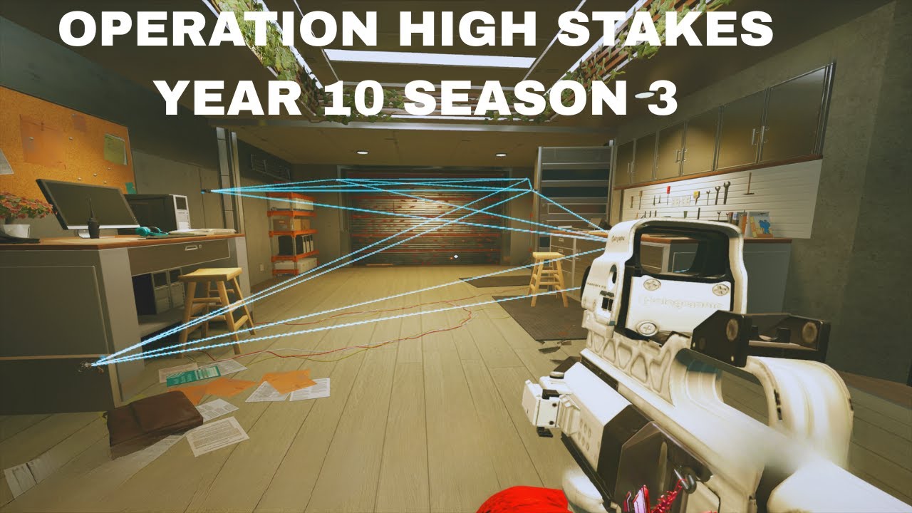 RAINBOW SIX SIEGE X OPERATION HIGH STAKES YEAR 10 SEASON 3 - YouTube