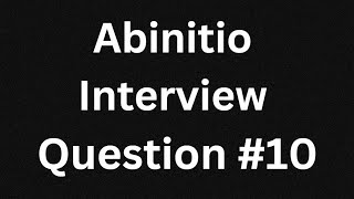 Abinitio Interview Question # 10 | output_indexes versus output_index
