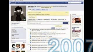 نظرة سريعة على الفيس بوك خلال 10 سنوات