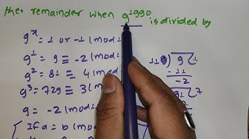 Find the remainder when 9^1990 is divided by 11 number theorem #mod(11) #mathematics