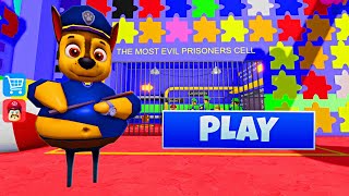 PAW PATROL BARRY | OBBY Full GAMEPLAY #roblox #ScaryObby screenshot 4
